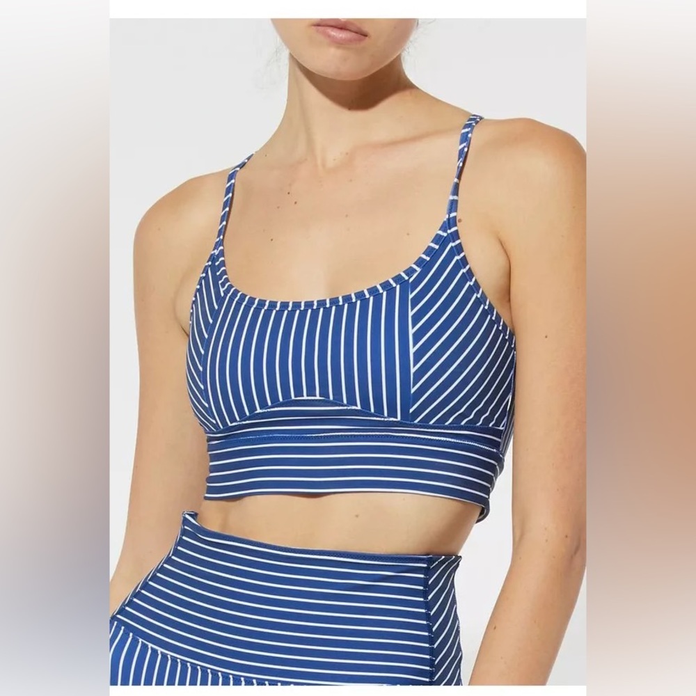 Solid & Striped Sport. Shorts and Bra Set